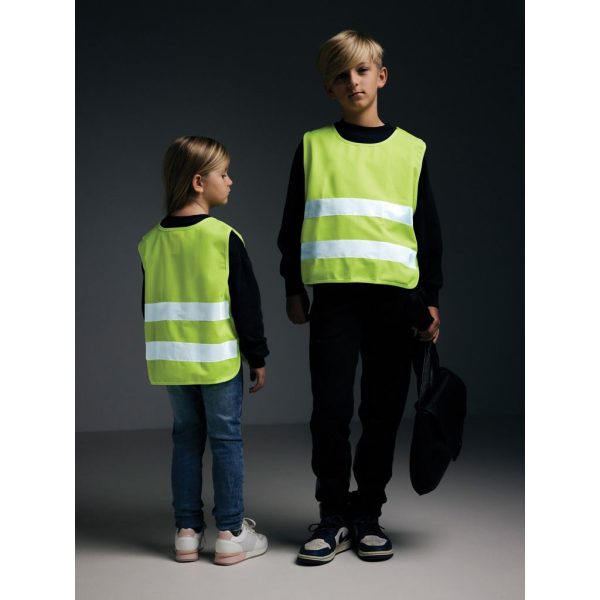 GRS recycled PET high-visibility safety vest 3-6 years P239.756