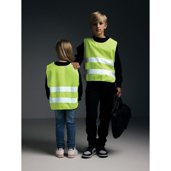 GRS recycled PET high-visibility safety vest 3-6 years P239.756