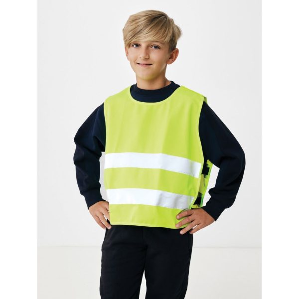 GRS recycled PET high-visibility safety vest 7-12 years P239.766