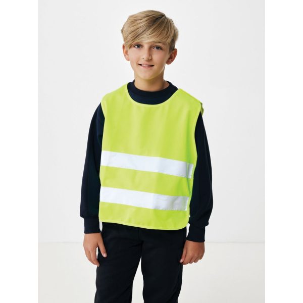 GRS recycled PET high-visibility safety vest 7-12 years P239.766