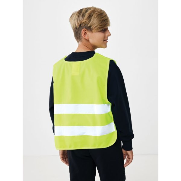 GRS recycled PET high-visibility safety vest 7-12 years P239.766