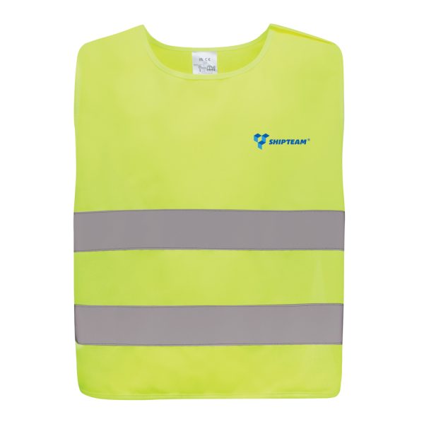 GRS recycled PET high-visibility safety vest 7-12 years P239.766