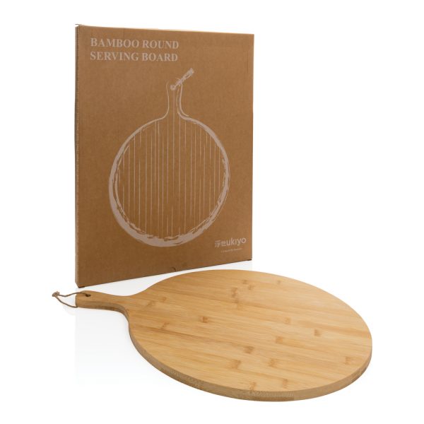 Ukiyo bamboo round serving board P261.029