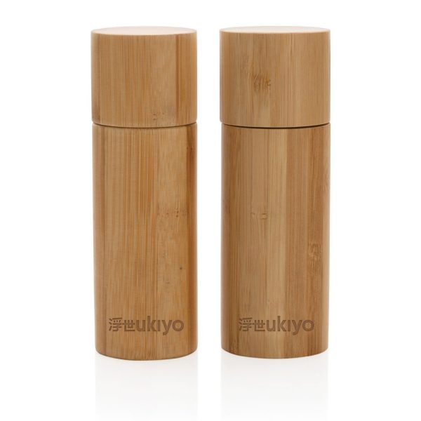 Ukiyo bamboo salt and pepper mill set P262.319