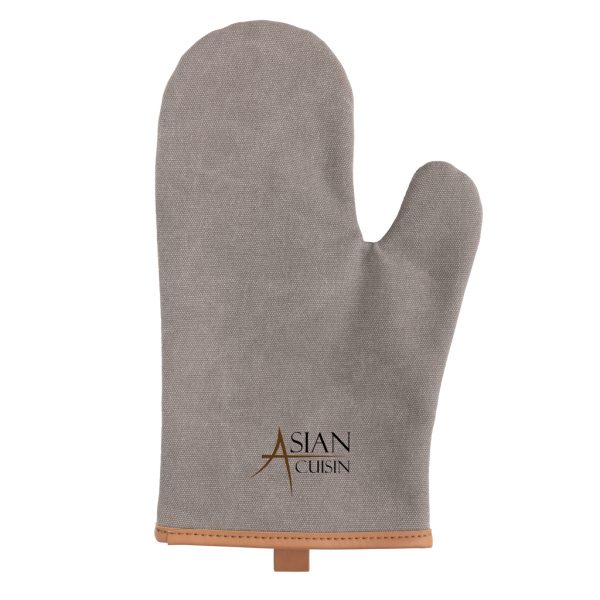 Deluxe canvas oven mitt P262.832