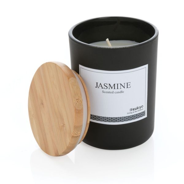 Ukiyo deluxe scented candle with bamboo lid P262.941