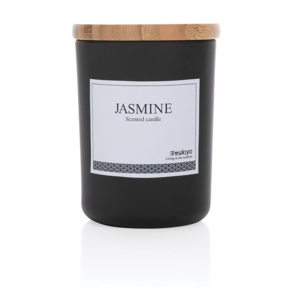 Ukiyo deluxe scented candle with bamboo lid P262.941