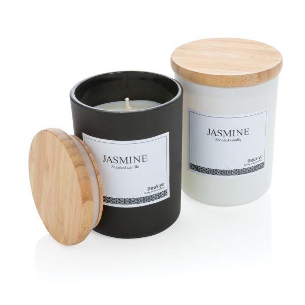 Ukiyo deluxe scented candle with bamboo lid P262.941