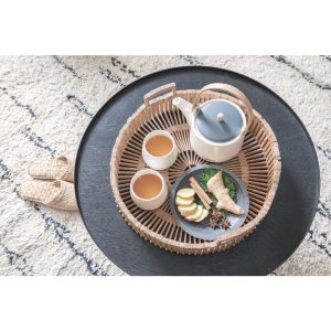 Ukiyo tea pot set with cups P263.043