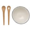 Ukiyo salad bowl with bamboo salad server P263.091