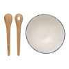 Ukiyo salad bowl with bamboo salad server P263.091