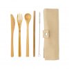 Reusable bamboo travel cutlery set P269.539