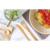 Reusable bamboo travel cutlery set P269.539