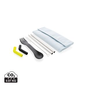 Set slamki i pribora Tierra 2 kom. u torbici P269.555