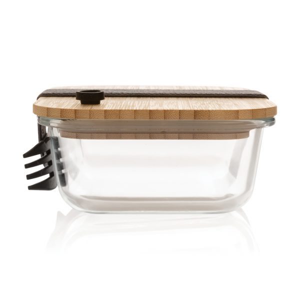 Glass lunchbox with bamboo lid P269.560