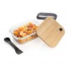 Glass lunchbox with bamboo lid P269.560