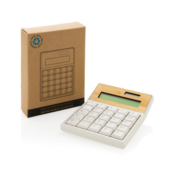 Utah RCS recycled plastic and FSC® bamboo calculator P279.519