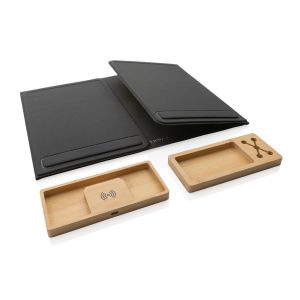 Impact AWARE RPET Foldable desk organizer with laptop stand P300.191
