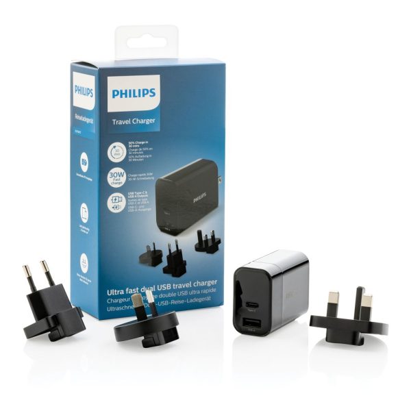 Philips ultra fast PD travel charger P301.181