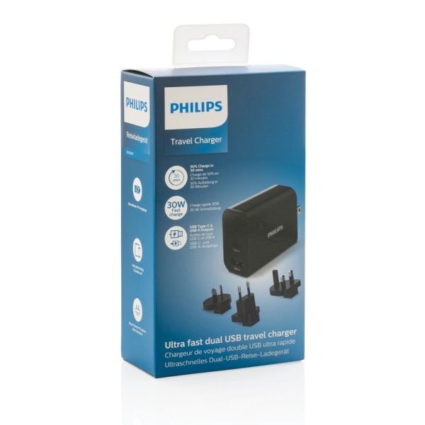 Philips ultra fast PD travel charger P301.181
