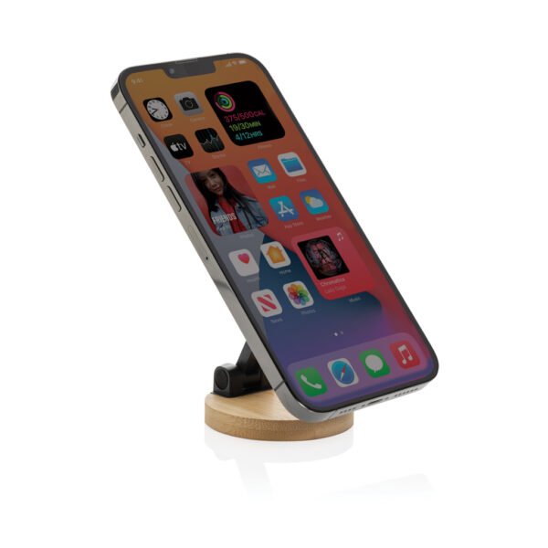 Magmount RCS recycled plastic and bamboo phone stand P301.2401