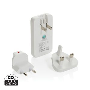 Punjač 65W GaN tanki s univerzalnim konektorima Fluxo RCS P301.3303