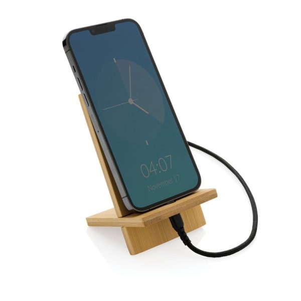 FSC® bamboo phone stand in FSC® kraft box P301.409