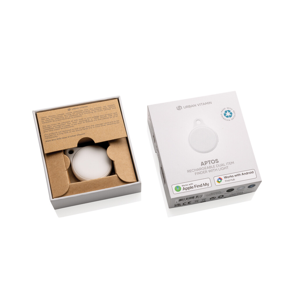 Lokator predmeta punjivi dvostruki sa svjetlom Urban Vitamin Aptos P301.4503