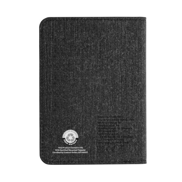 Trackmate RCS rpolyester passport holder worldwide locating P301.5601