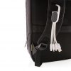 4-in-1 cable with carabiner clip P302.073