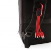 4-in-1 cable with carabiner clip P302.074