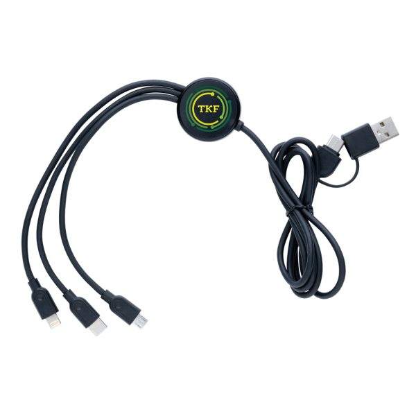 RCS recycled TPE and recycled plastic 6-in-1 cable P302.481
