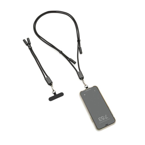LoopAmp RCS RPET adjustable 160 cm phone cord with 60W cable P302.5301