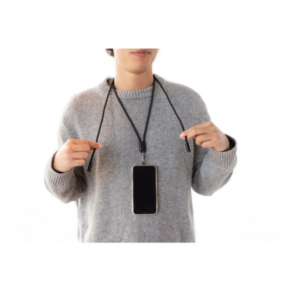 LoopAmp RCS RPET adjustable 160 cm phone cord with 60W cable P302.5301