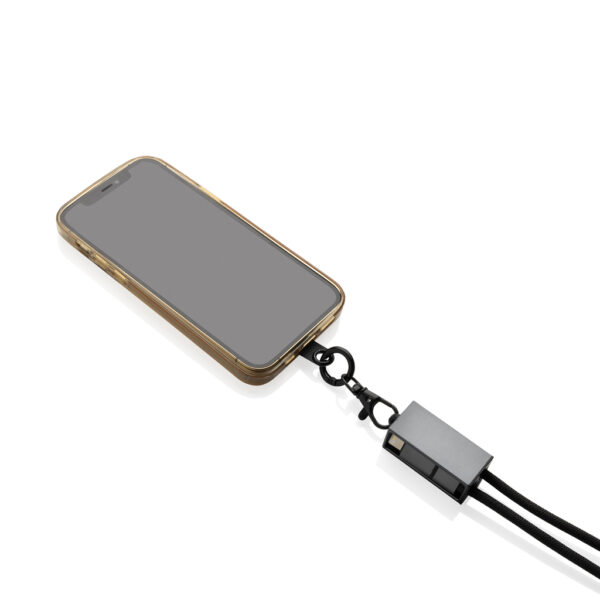Terra RCS recycled PET phone cord with 60W dual charge cable P302.5402