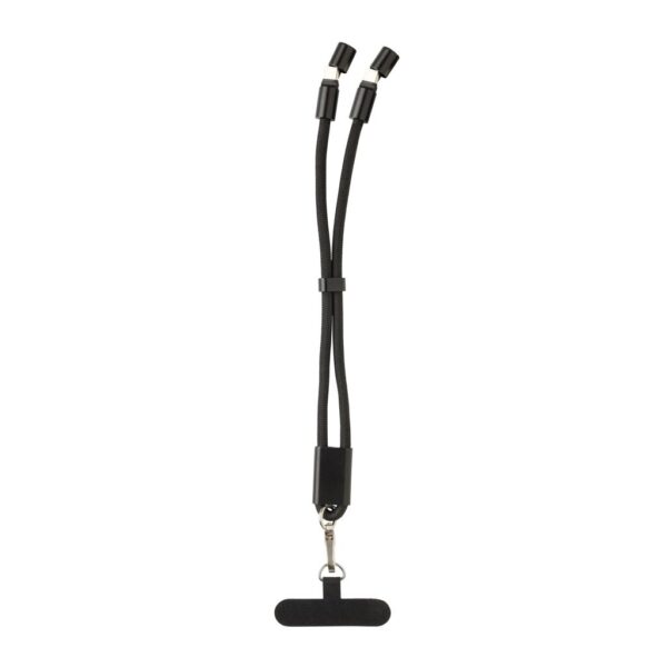 LoopAmp RCS RPET adjustable phone wrist strap 60W cable P302.5701