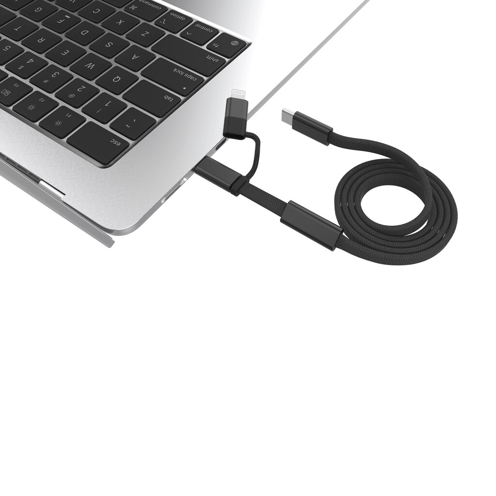 Kabel za brzo punjenje 60W 120 cm 2-u-1 Arc RCS P302.5801