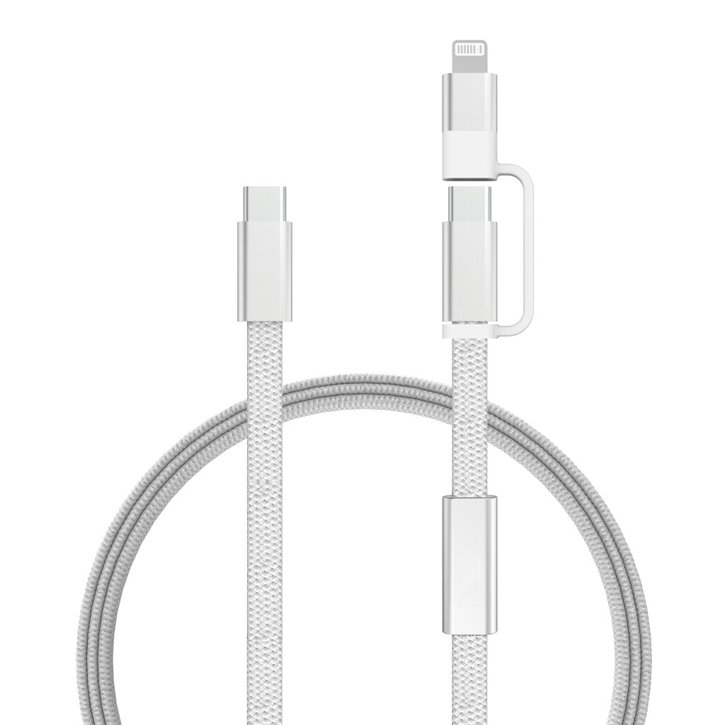 Kabel za brzo punjenje 60W 120 cm 2-u-1 Arc RCS P302.5802