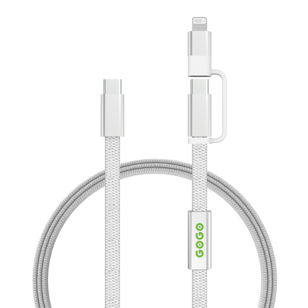 Kabel za brzo punjenje 60W 120 cm 2-u-1 Arc RCS P302.5802