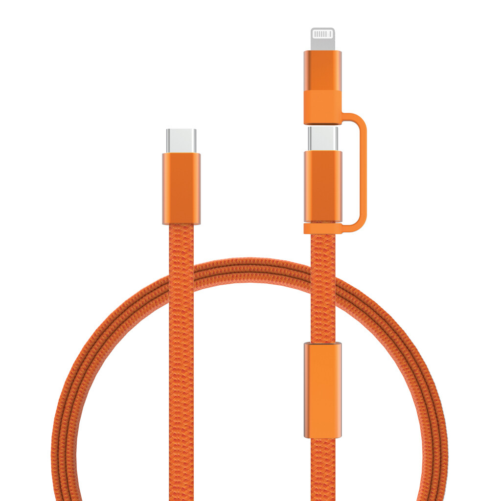 Kabel za brzo punjenje 60W 120 cm 2-u-1 Arc RCS P302.5808