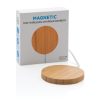 10W bamboo magnetic wireless charger P302.639