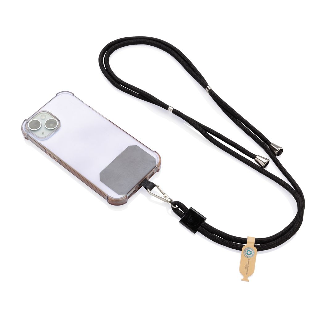 CarryLoop RCS recycled PET adjustable phone holder lanyard P302.8101