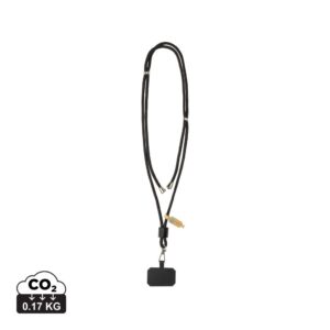 CarryLoop RCS recycled PET adjustable phone holder lanyard P302.8101