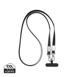 Nivo RCS recycled PET Crossbody lanyard P302.9201
