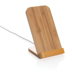 Bamboo 5W wireless charging stand P308.179