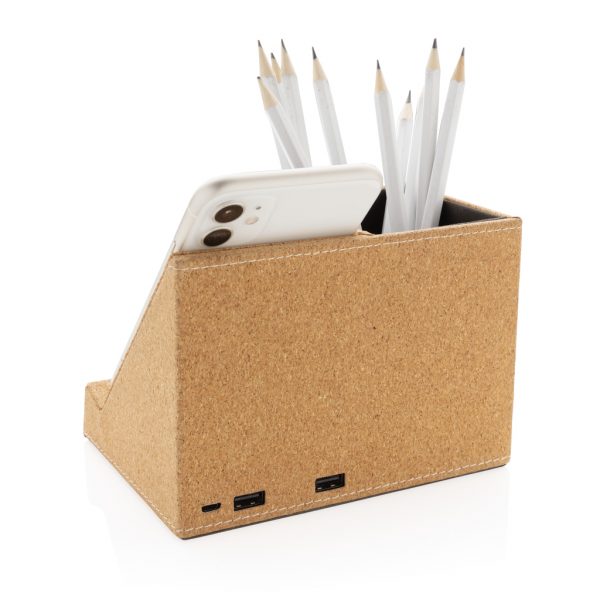 Cork pen holder and 5W wireless charger P308.199