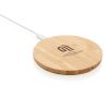 FSC® certified bamboo 5W round wireless charger P308.229