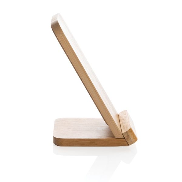 FSC®certified bamboo 5W wireless charging stand P308.359