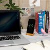 FSC®certified bamboo 5W wireless charging stand P308.359