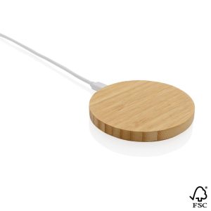 FSC® bamboo 15W wireless charger P308.389